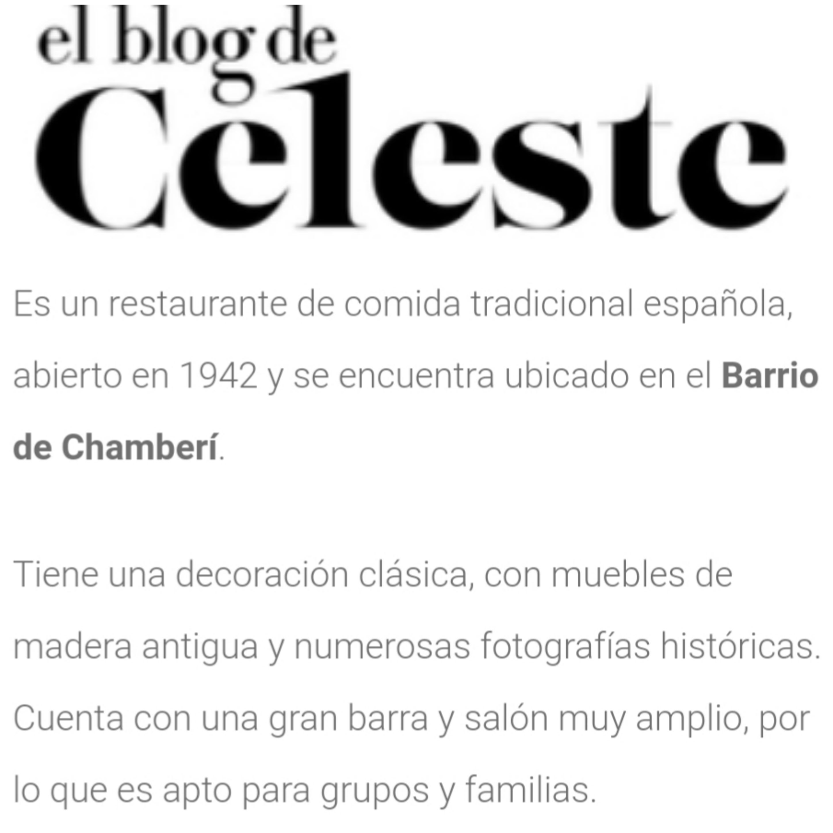 El Blog de Celeste