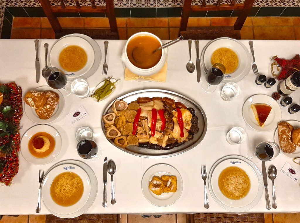 Cocido Madrileño para Navidad 4 comensales